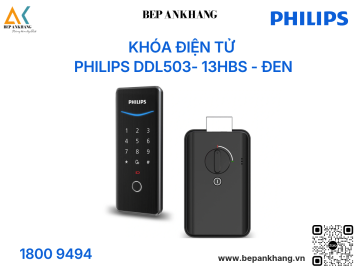 Khóa điện tử Philips DDL503- 13HBS - Đen